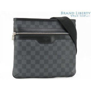 Louis Vuitton Damier Graphite Black Thomas Shoulder Bag Messenger Black